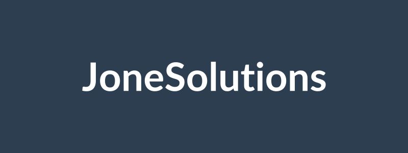JoneSolutions 封面图