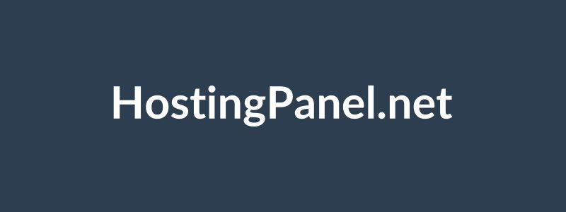 HostingPanel.net 封面图