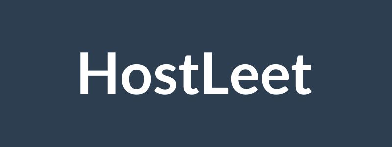 HostLeet 封面图