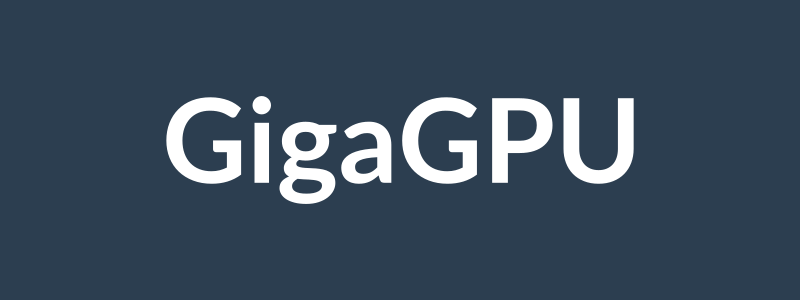 GigaGPU GPU Servers